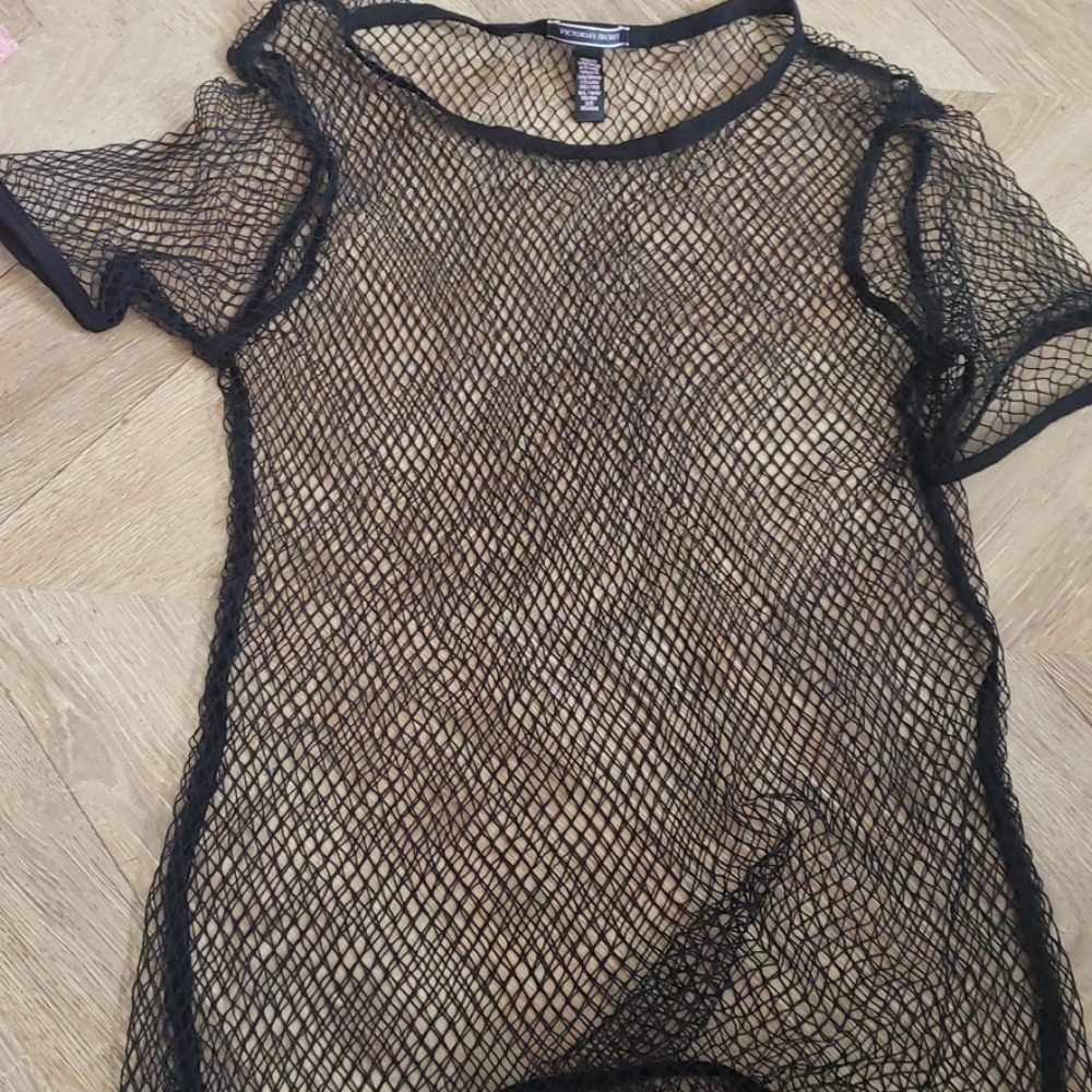 Fishnet top victoria secret m l